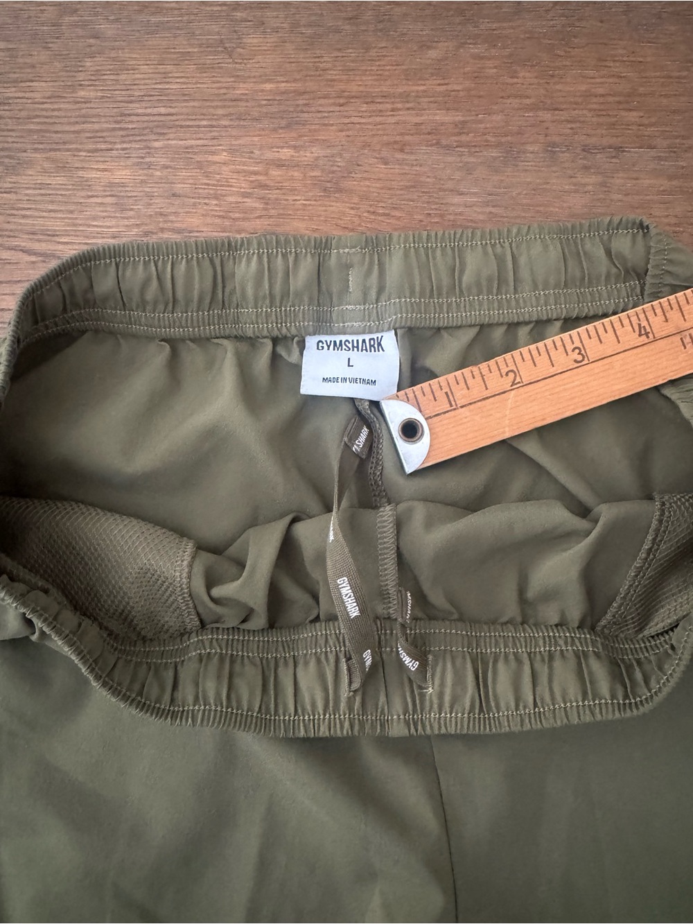Gymshark Olive Athletic Training Shorts - Picture 7 of 7